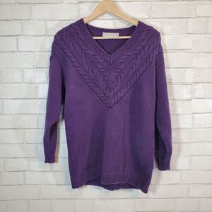 New York Style vintage purple sweater